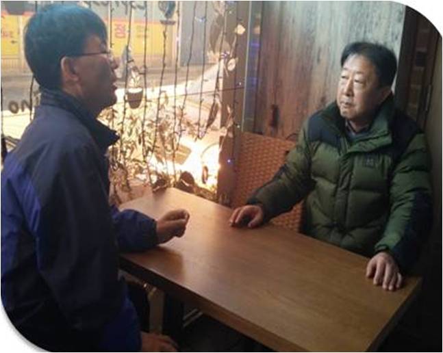 돈선거 근절을 위한 입후보예정자 방문 면담!!