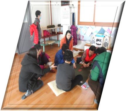 오호리 복지회관에서의 조합장 선거 홍보활동