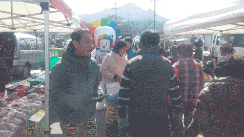 장날이용 '돈선거'근절 및 투표참여홍보캠페인 전개