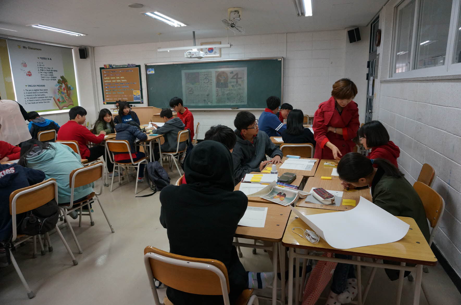 중학교 자유학기제 맞춤형 체험 프로그램 민주주의 선거교실 "춘천시 강원중학교"