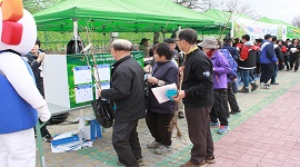 2018 양구군 나무 나누어주기 행사 이용 홍보캠페인 실시